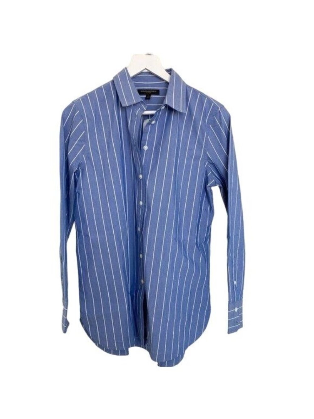 Banana Republic Parker Blue Button-Down Dress Shirt